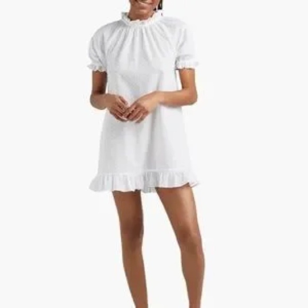 Hill House Sheer Swiss Dot Katherine Nap Dress